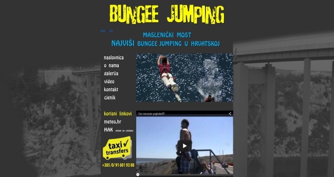 Bungee Jumping Maslenički Most